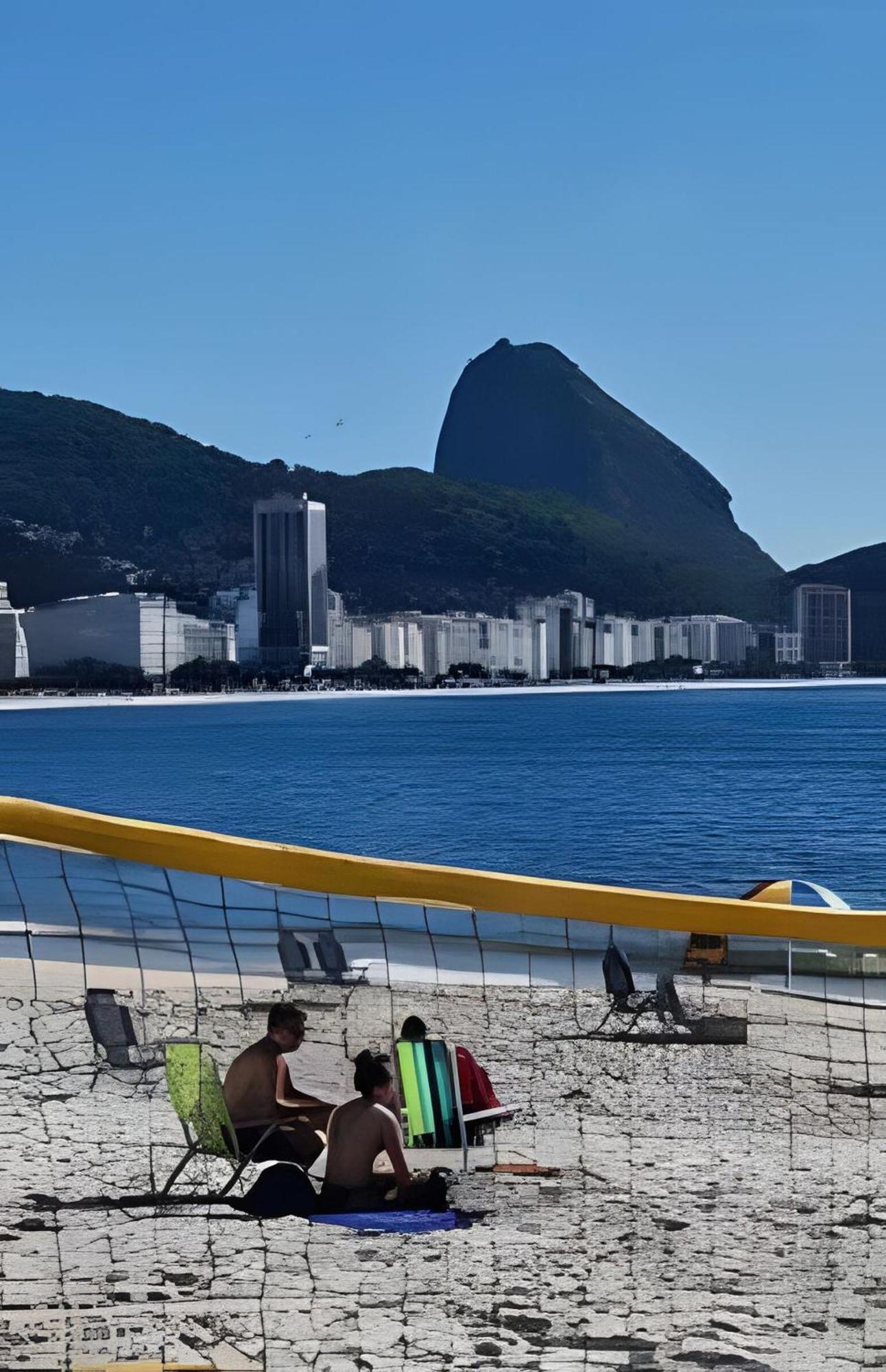 Studio Pe Na Areia Em Copacabana Ρίο ντε Τζανέιρο Εξωτερικό φωτογραφία